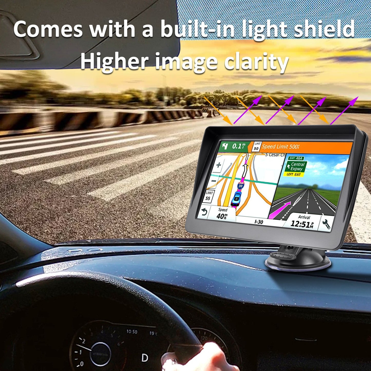 7-Inch Portable CarPlay Rear Camera – Drive Smarter, Safer, and Hands-Free