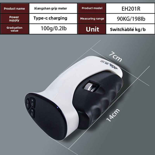 Electronic hand grip strength test instrument