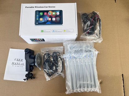 7-Inch Portable CarPlay Rear Camera – Drive Smarter, Safer, and Hands-Free